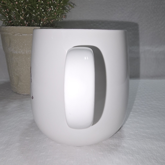 Caribou Coffee Hedgehog Design White Ceramic Mug 2015 - Picture 2 of 6